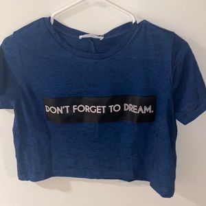 ZARA |  small light cropped shirt